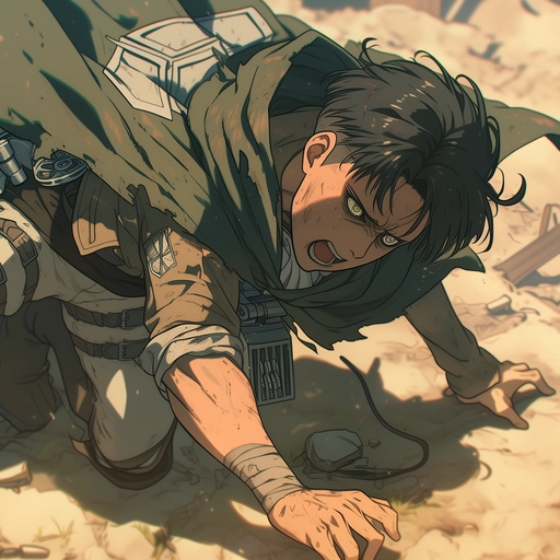 anime levi ackerman pfp