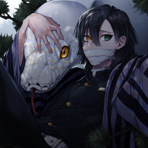 obanai aesthetic cute pfp