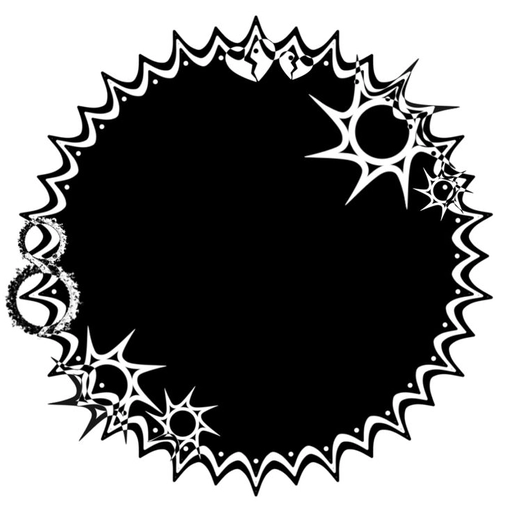 pastel rainbow pfp border