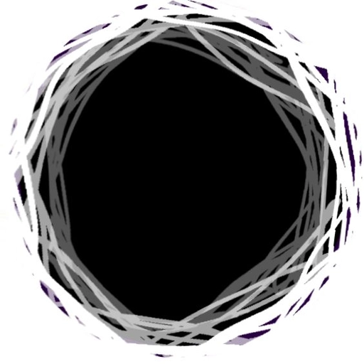 cute doodle pfp border