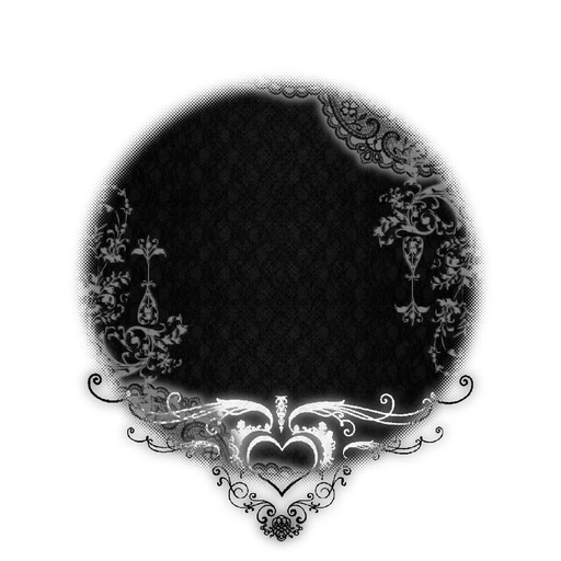 glitter pastel pfp frame