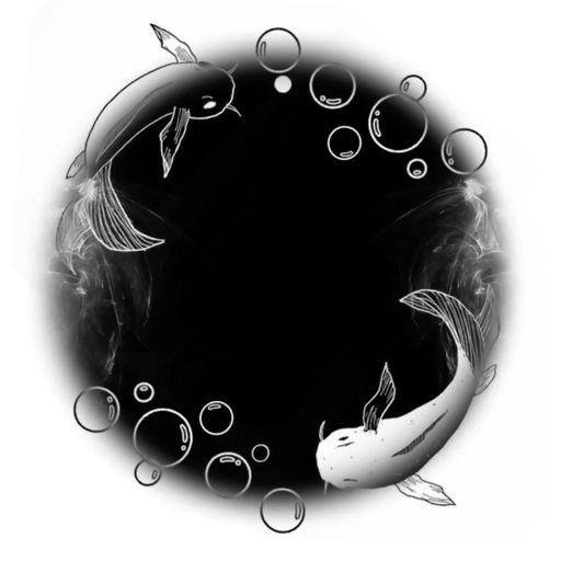 cute ribbon pfp frame