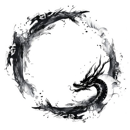 black aesthetic pfp circle