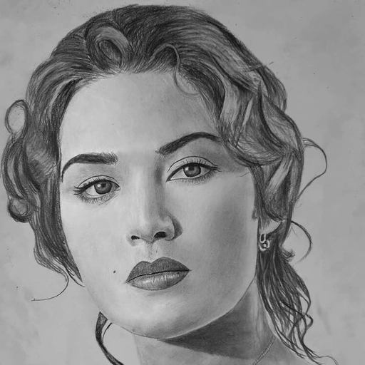 side view pfp drawing