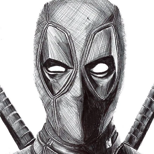 line art pfp drawing