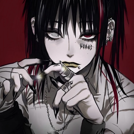 emo anime pfp