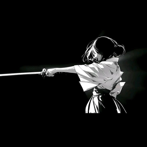 pfp hitam background black