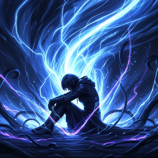 neon aura pfp aesthetic