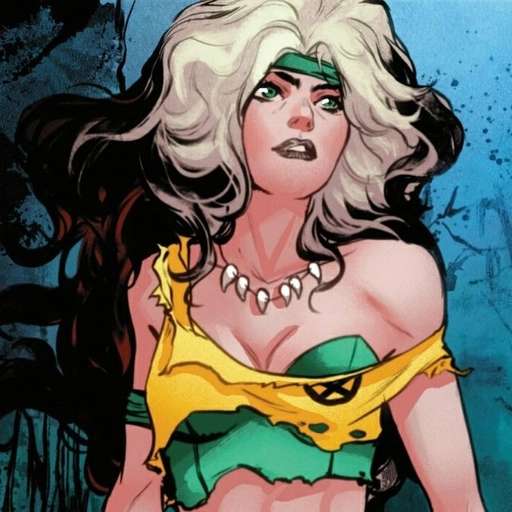 x-men rogue pfp aesthetic