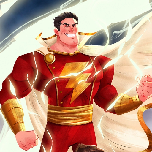 comic art shazam pfp