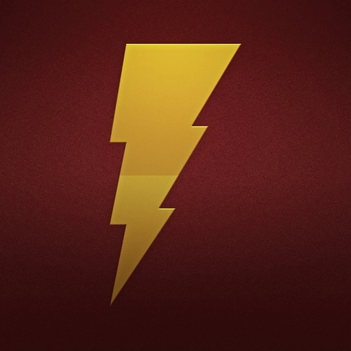 red and gold shazam pfp