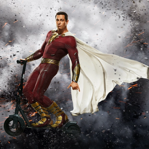 comic style shazam pfp