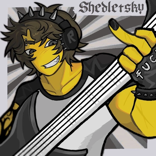 shedletsky forsaken fanart pfp design