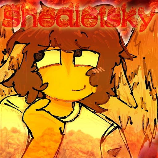 shedletsky forsaken fanart pfp dark theme