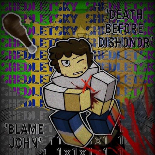 shedletsky forsaken fanart pfp aesthetic