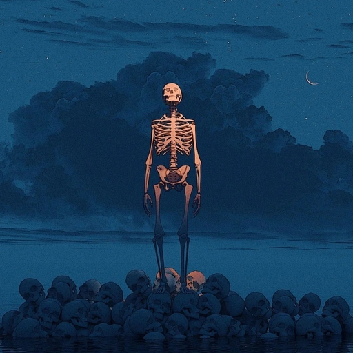 cool skeleton pfp aesthetic style