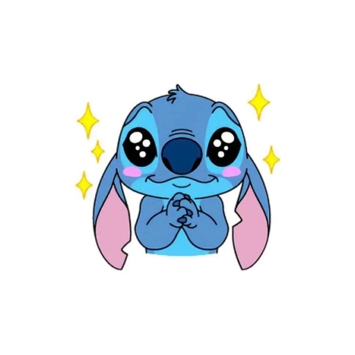 aesthetic stitch pfp pastel