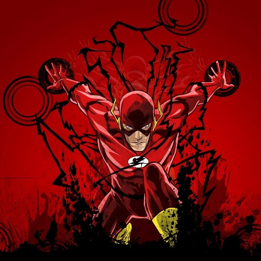 the flash pfp cool pose
