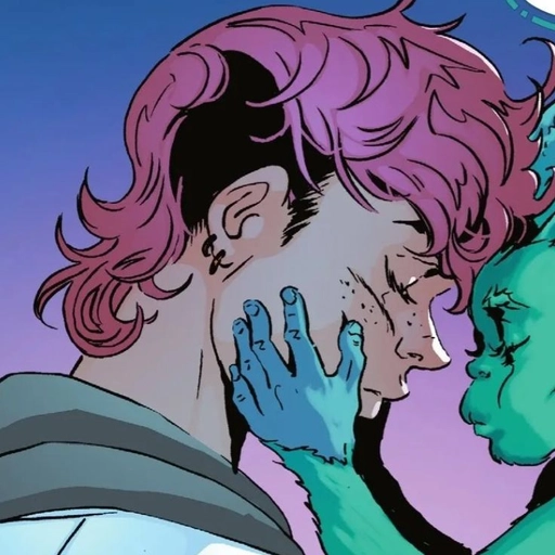 colorful wally west aesthetic pfp