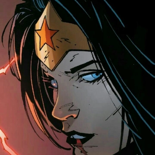 wonder woman pfp strong pose