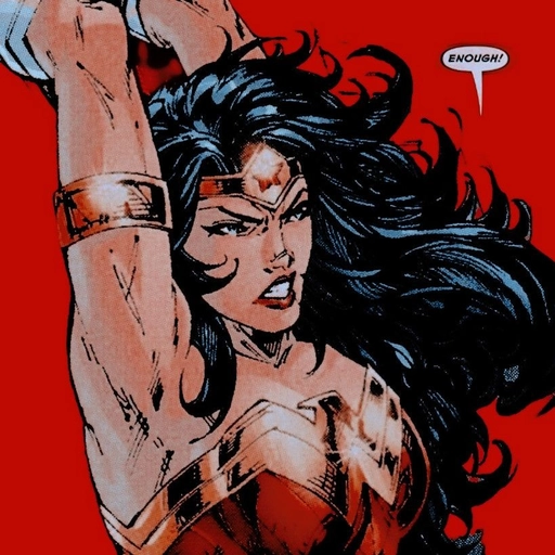 wonder woman pfp striking