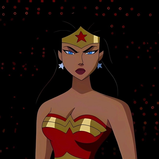 wonder woman pfp detailed