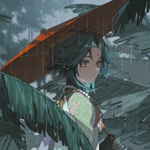 xiao bright cartoon pfp