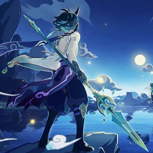 xiao colorful digital pfp