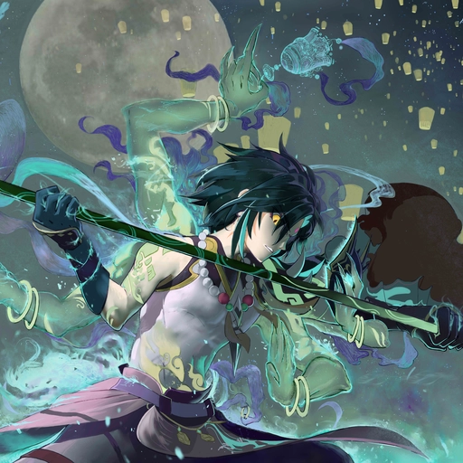 xiao playful digital pfp