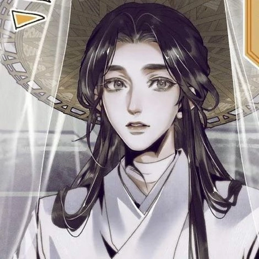 xie lian pfp smiling softly