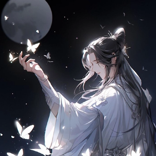 xie lian pfp dreamy light
