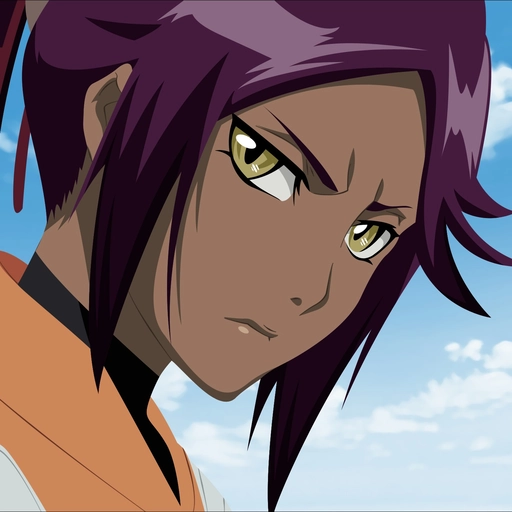 yoruichi pfp aesthetic