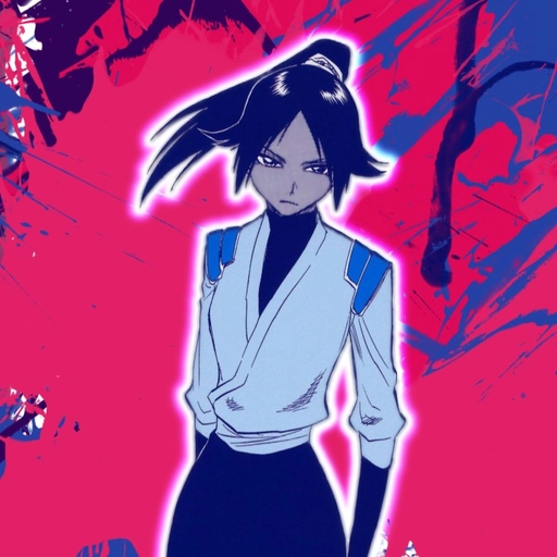 yoruichi bleach pfp design