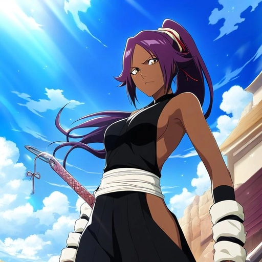 yoruichi shihouin pfp soft