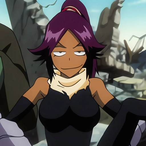 yoruichi pfp bleach anime