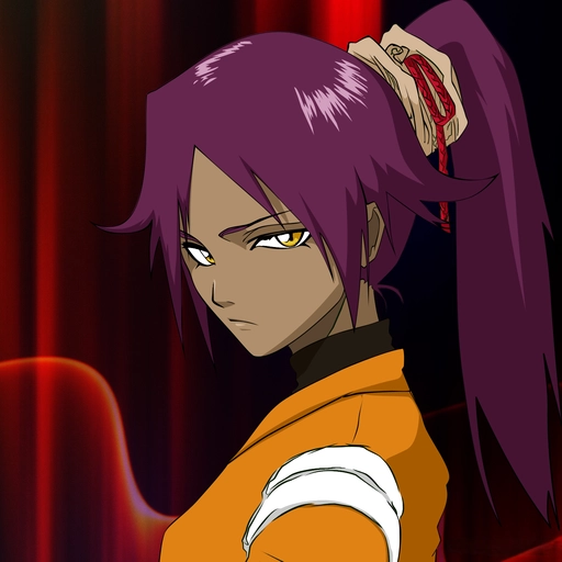 yoruichi pfp manga style