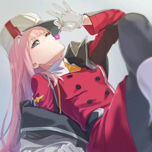 aesthetic zero two pfp