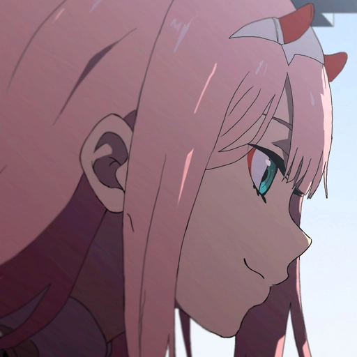 zero two pfp chibi