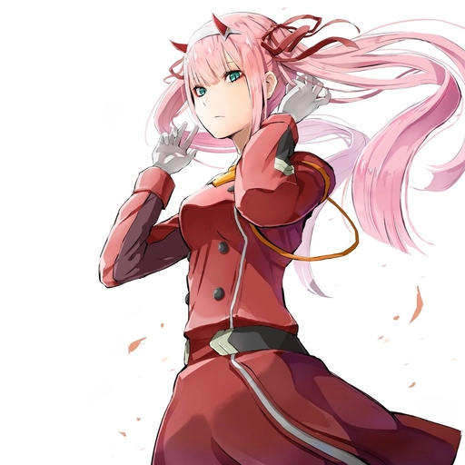 zero two manga pfp cold expression
