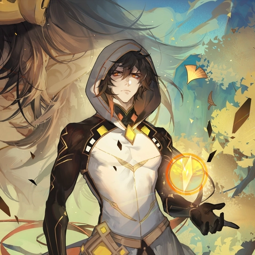 aesthetic zhongli pfp dreamy look