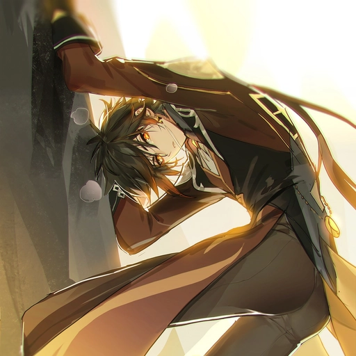 zhongli pfp meme funny edit