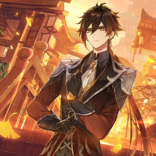 funny zhongli pfp mood