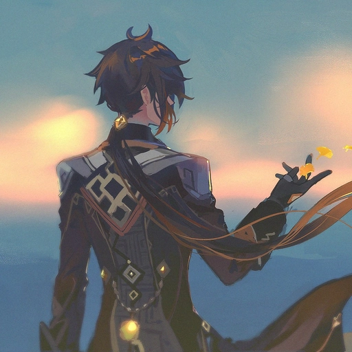 cute zhongli pfp smile