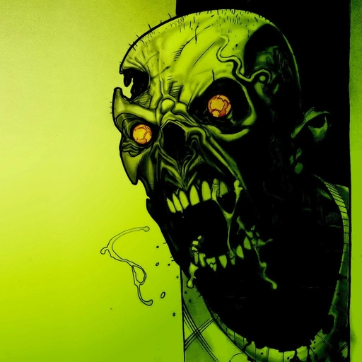 zombie pfp green skin