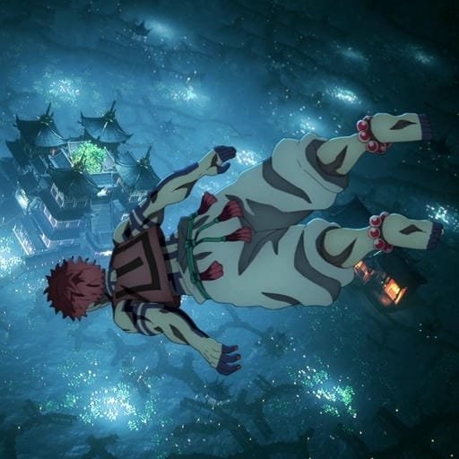 Akaza sharp gaze PFP