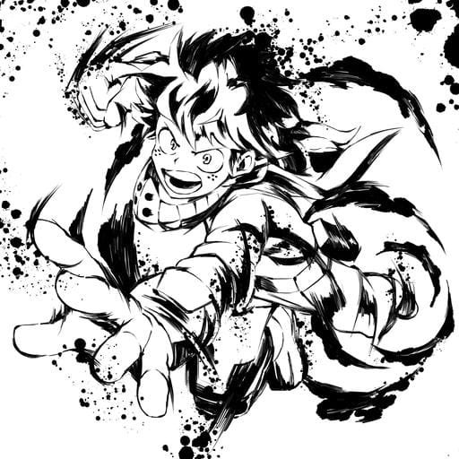 Deku cool expression PFP