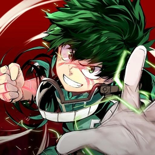 Deku heroic anime PFP