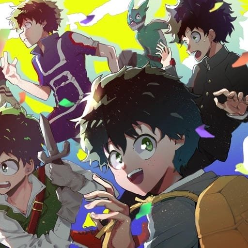 Deku iconic pose PFP