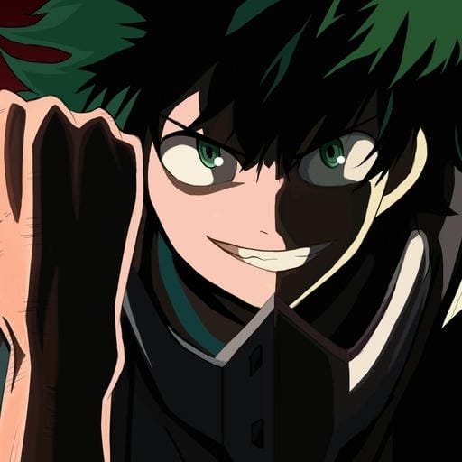 Deku manga style PFP