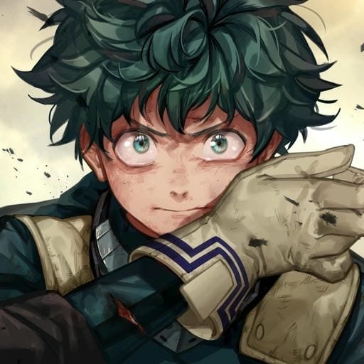 Deku vibrant colors PFP